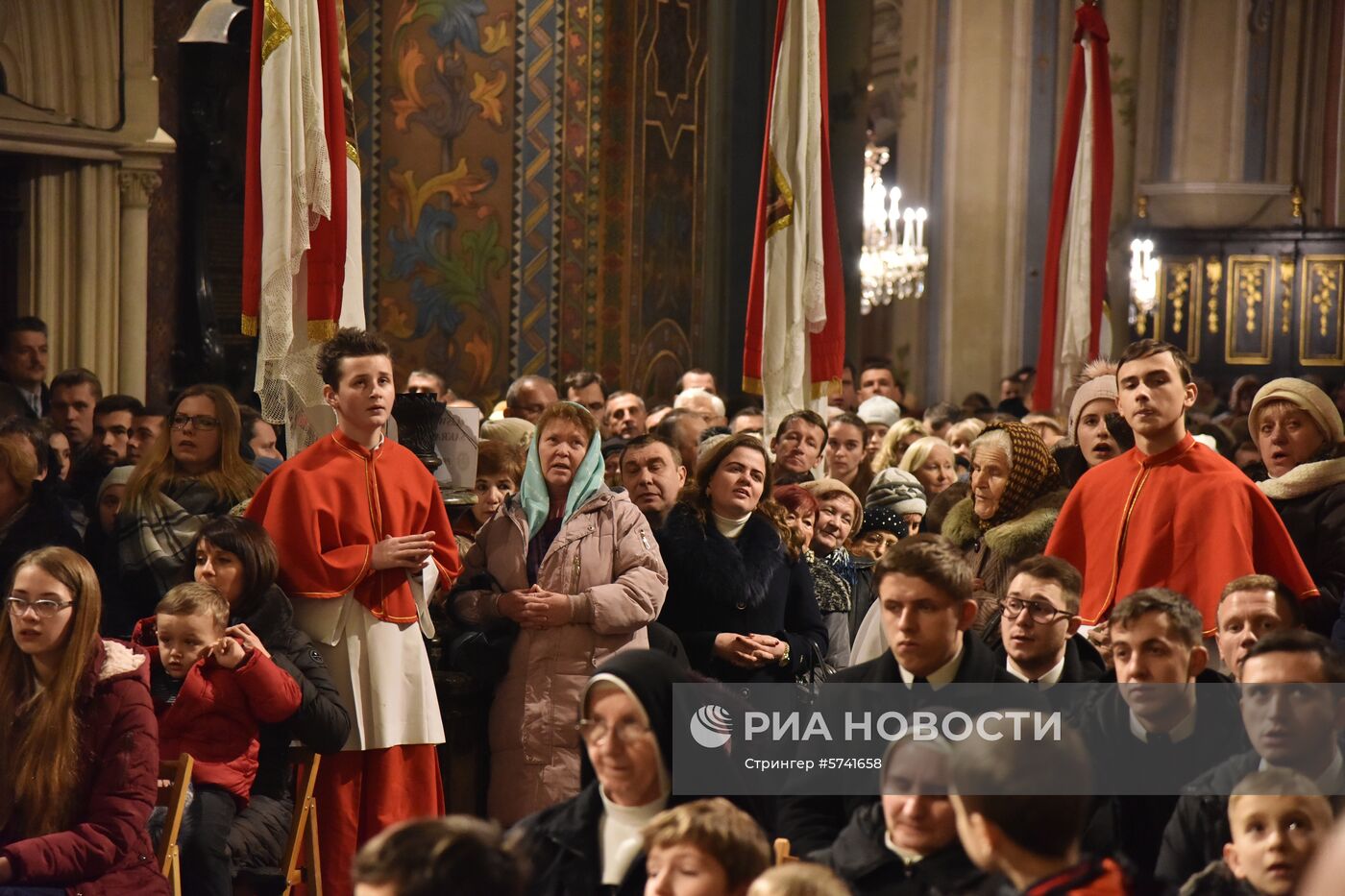 Празднование католического Рождества на Украине