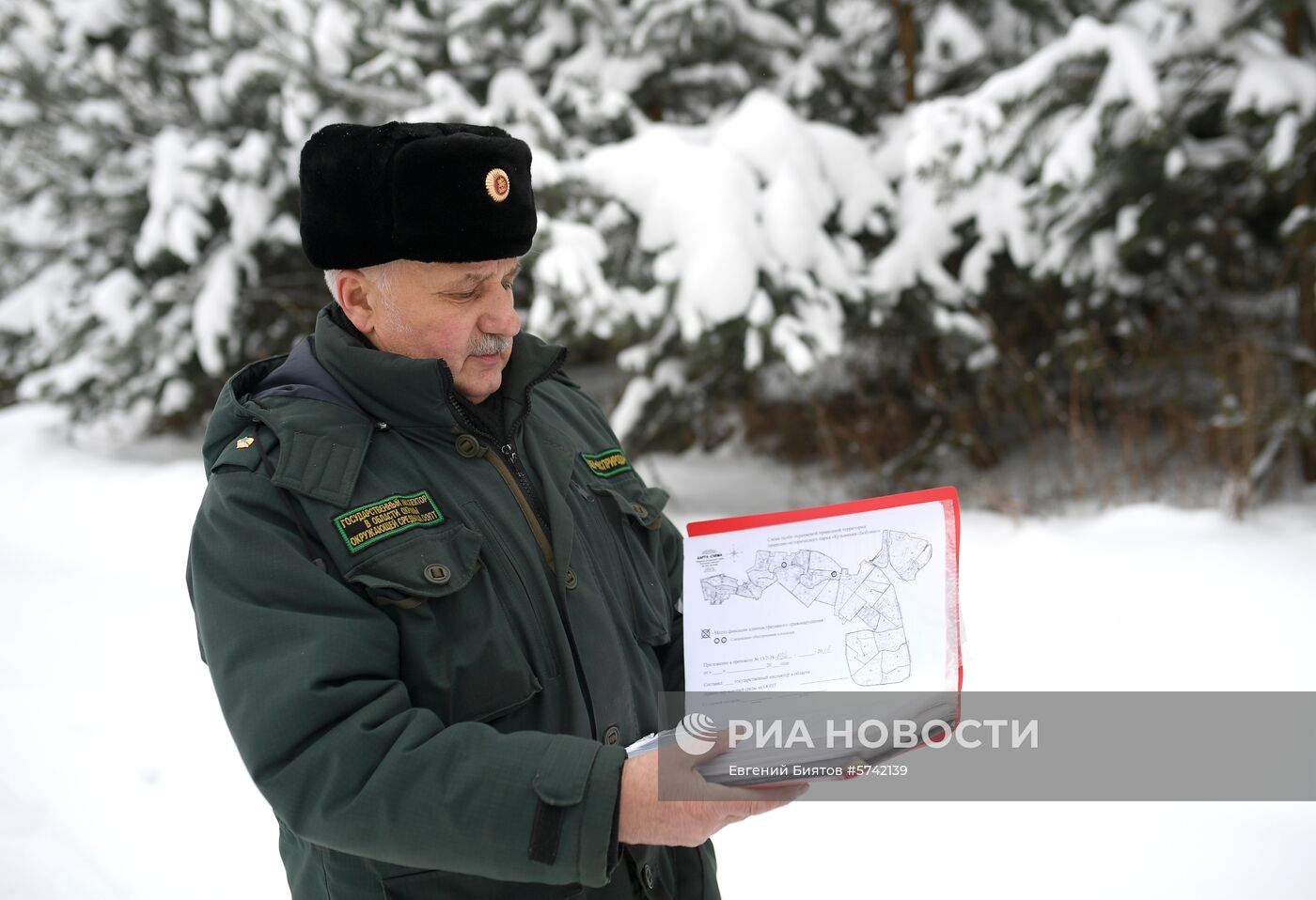 Рейд по незаконной вырубке елок в парке "Кузьминки"