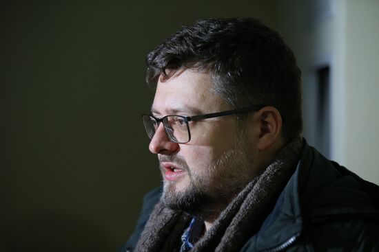 Заседание суда по делу журналиста К. Вышинского в Херсоне