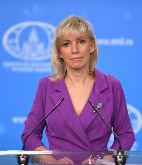Брифинг официального представителя МИД России М. Захаровой
