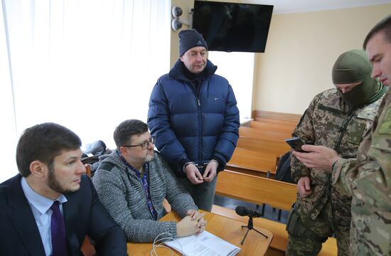 Заседание суда по делу журналиста К. Вышинского в Херсоне