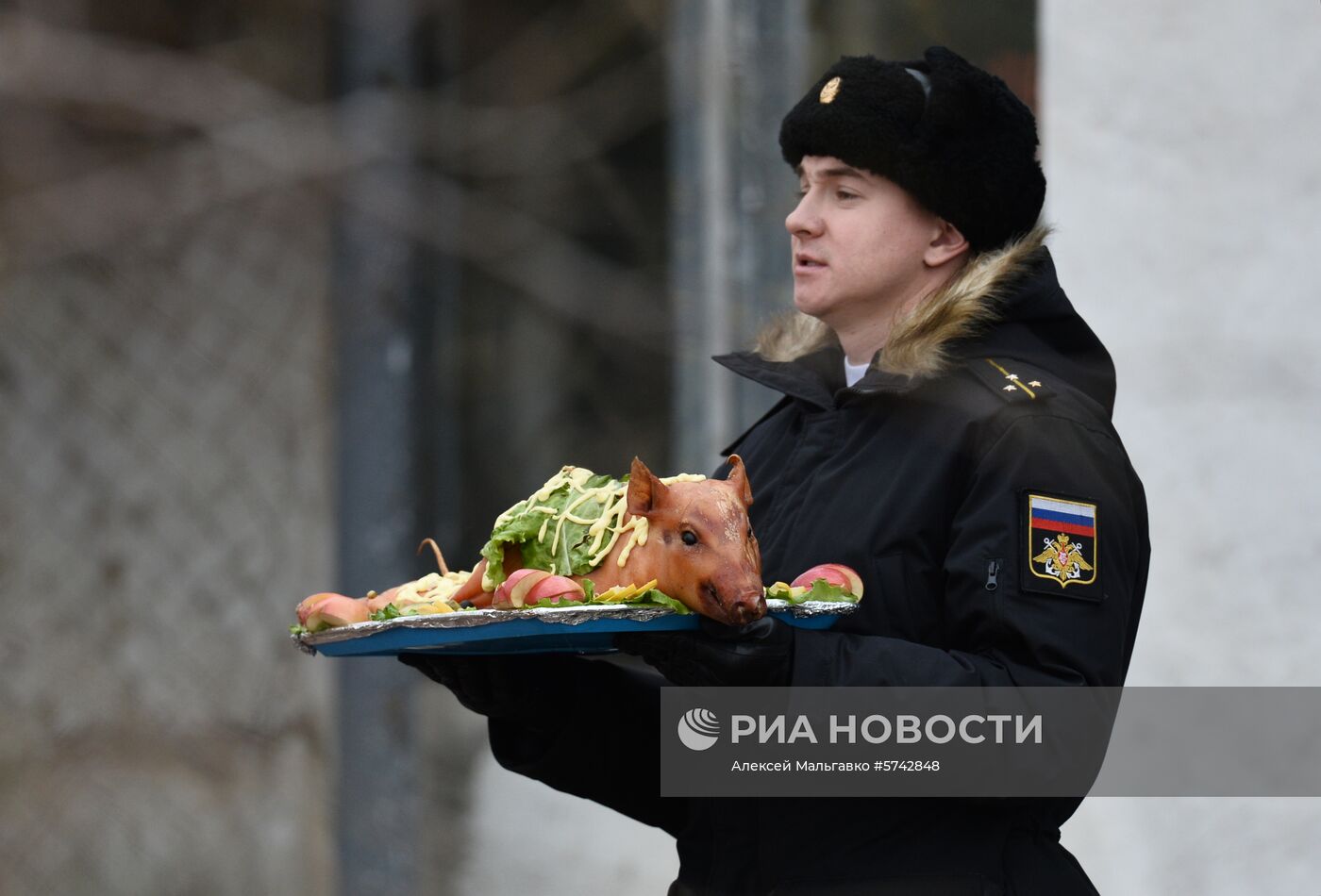 Возвращение фрегата "Адмирал Эссен" в Севастополь