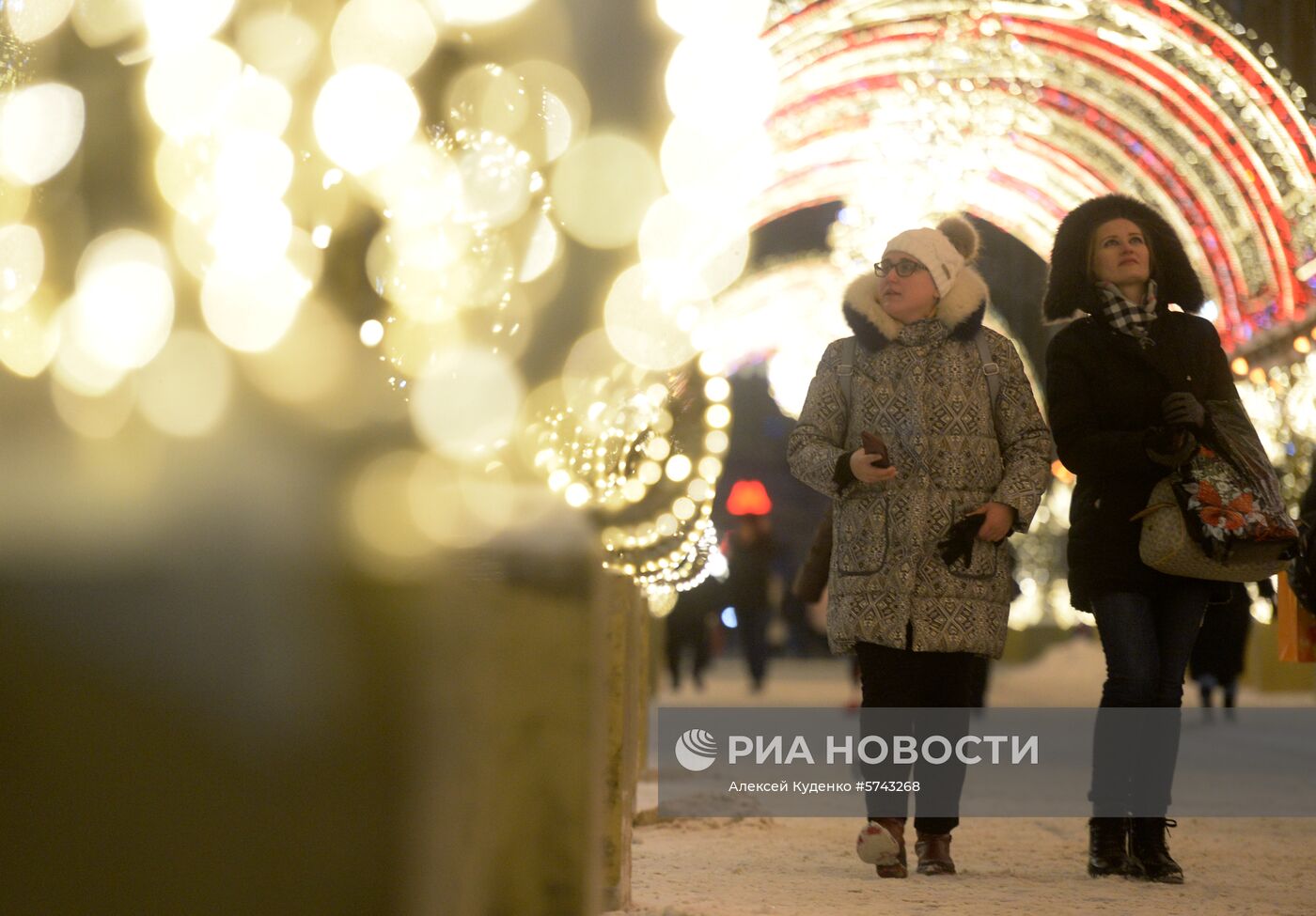 Новогоднее украшение Москвы