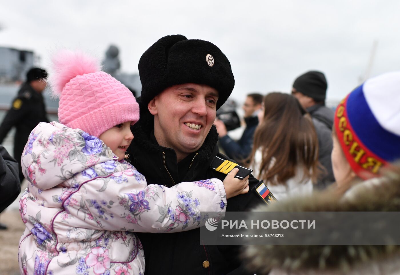 Возвращение фрегата "Адмирал Эссен" в Севастополь