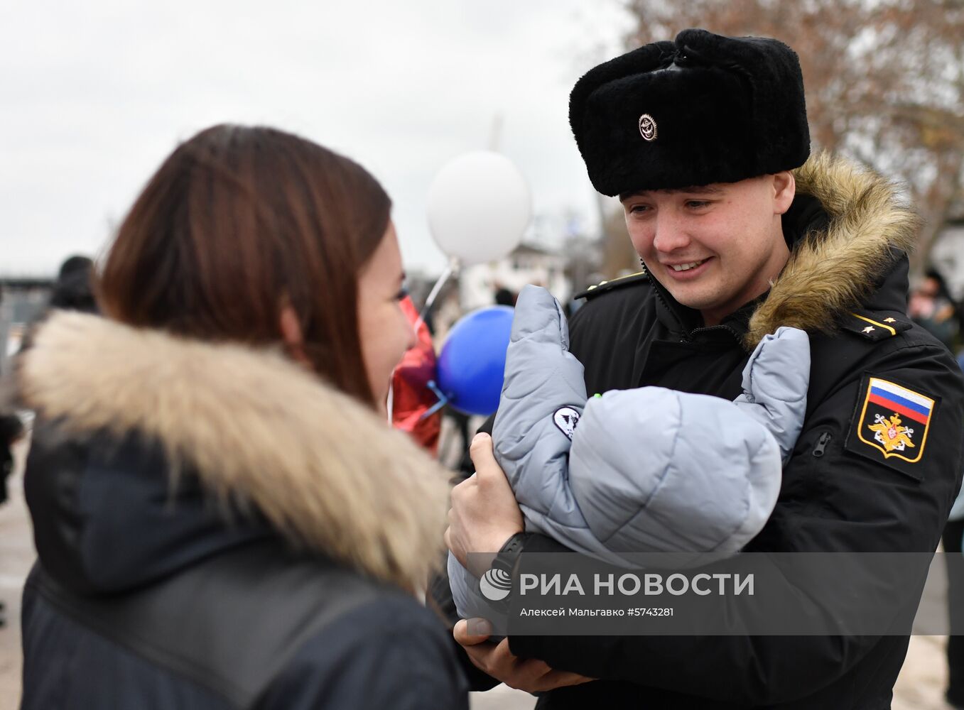 Возвращение фрегата "Адмирал Эссен" в Севастополь