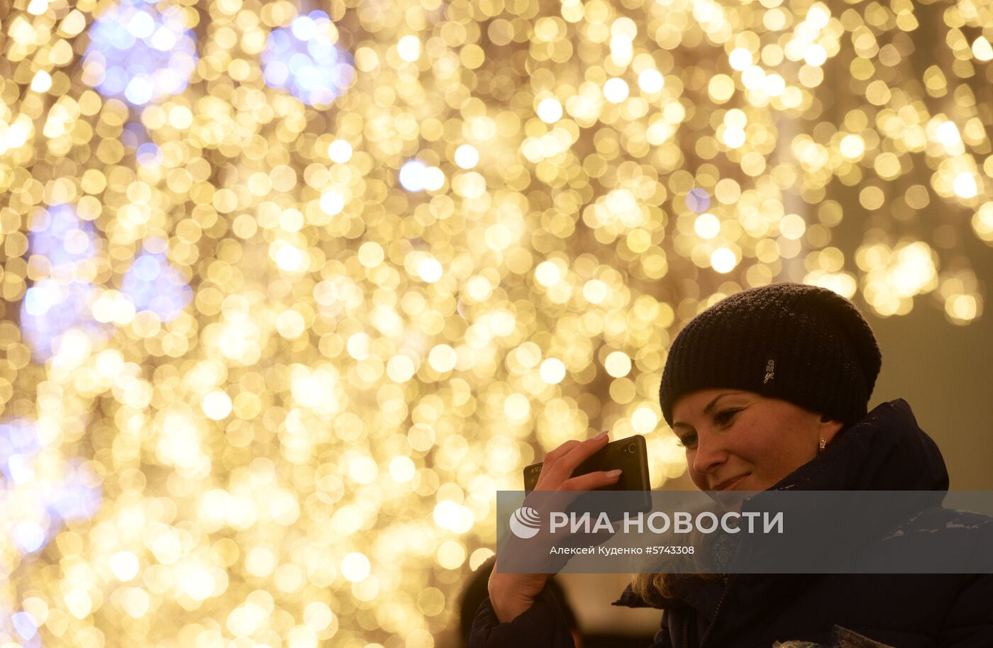 Новогоднее украшение Москвы