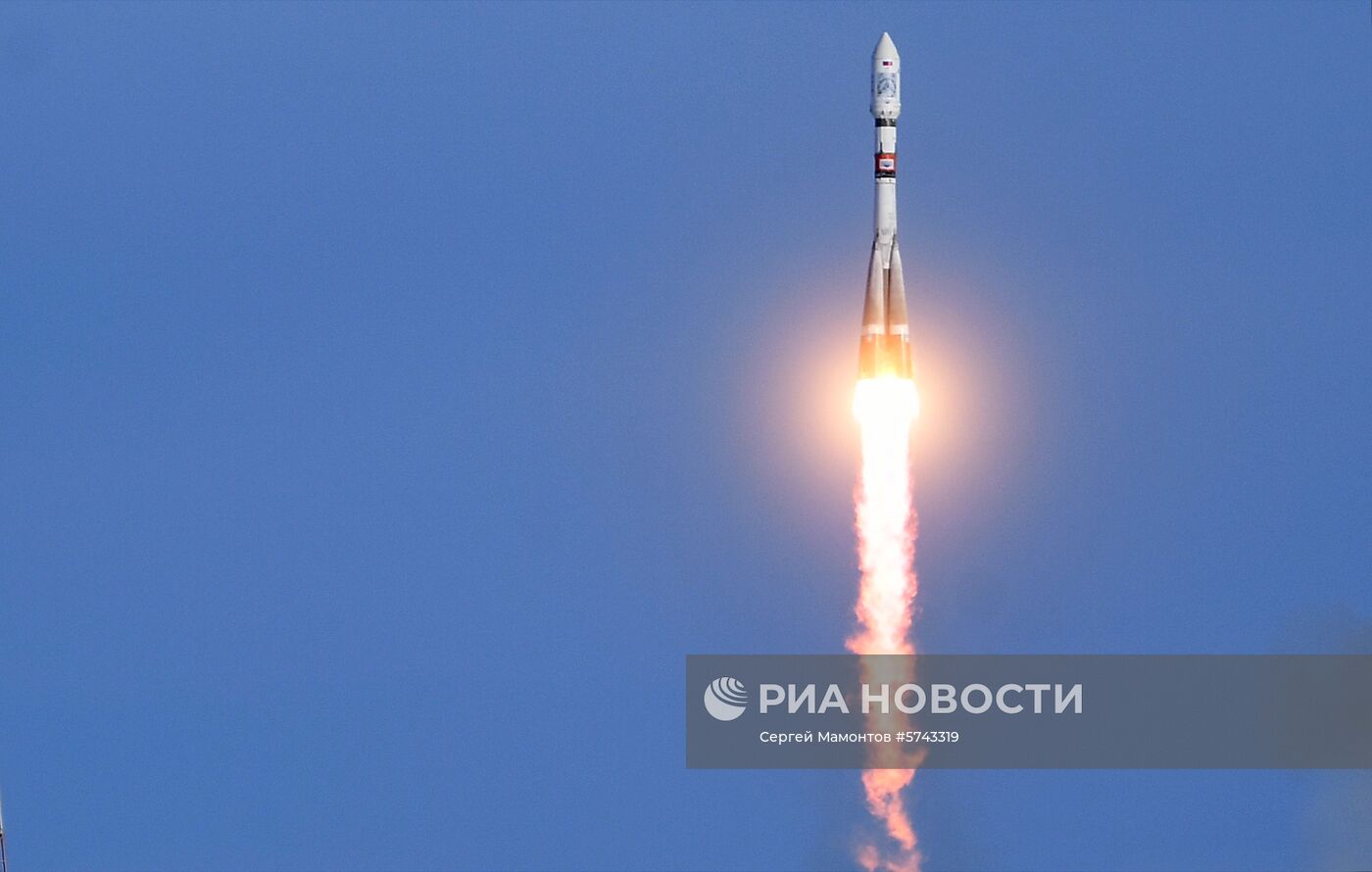 Пуск ракеты «Союз-2.1а» с космодрома «Восточный»