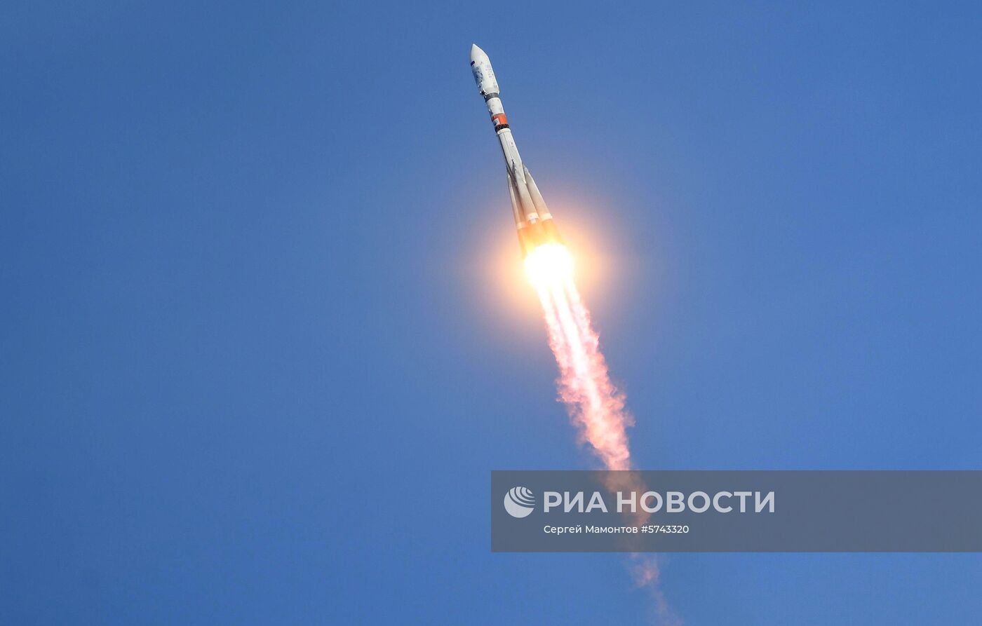 Пуск ракеты «Союз-2.1а» с космодрома «Восточный»