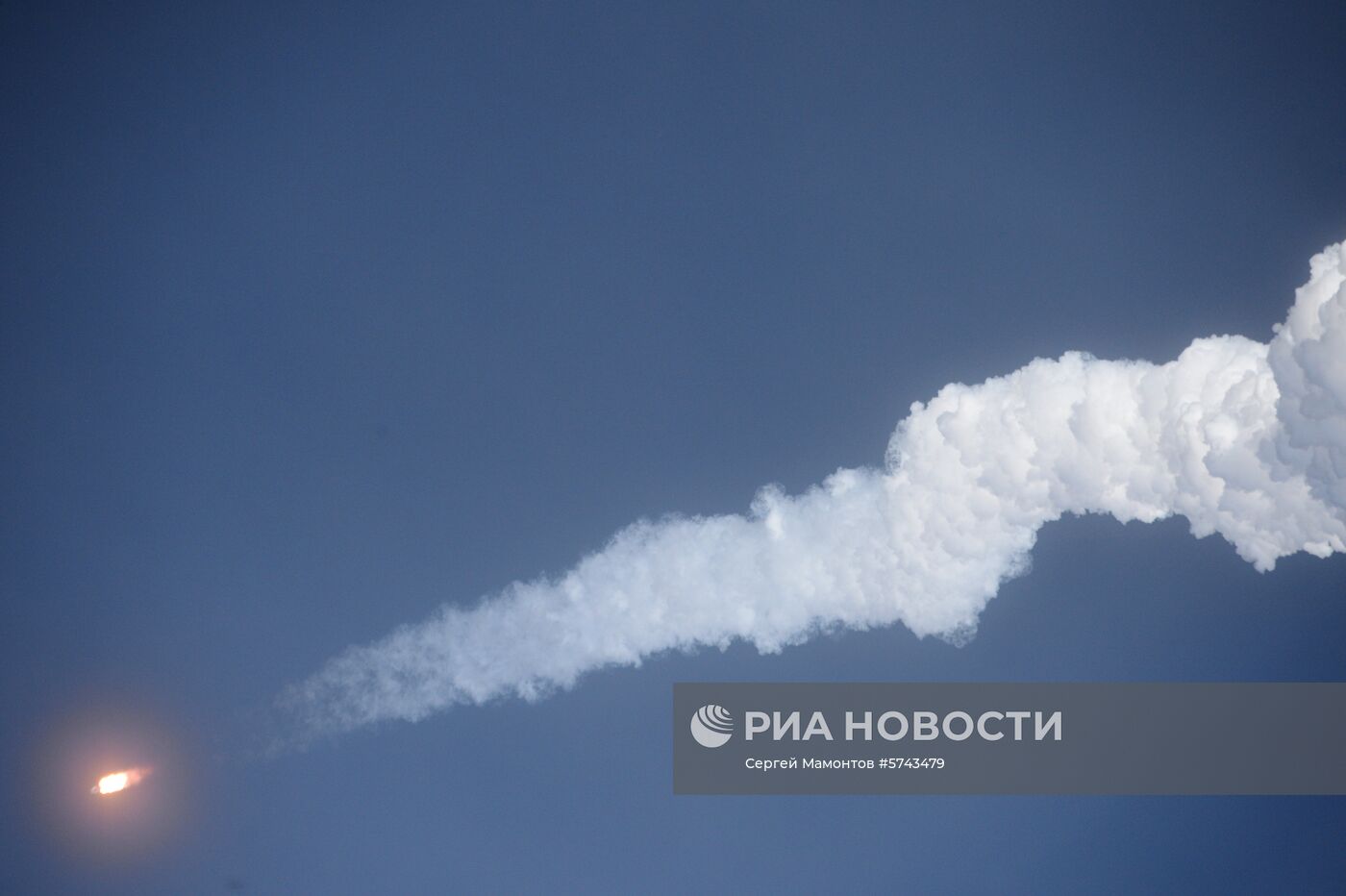 Пуск ракеты «Союз-2.1а» с космодрома «Восточный»