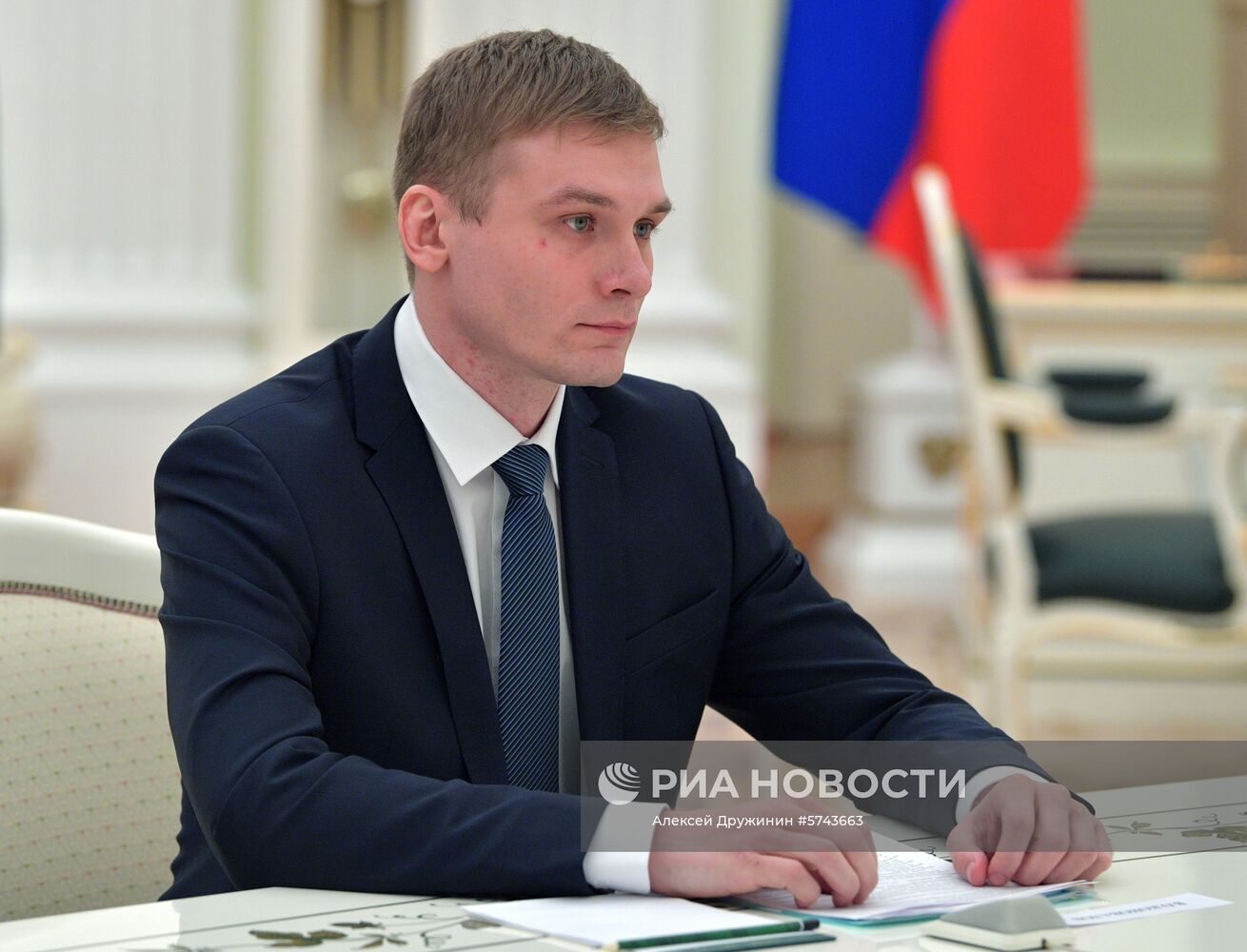 Президент РФ В. Путин провел встречу с избранными главами ряда субъектов РФ