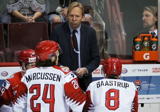 Хоккей. Молодежный чемпионат мира. Матч Россия - Дания
