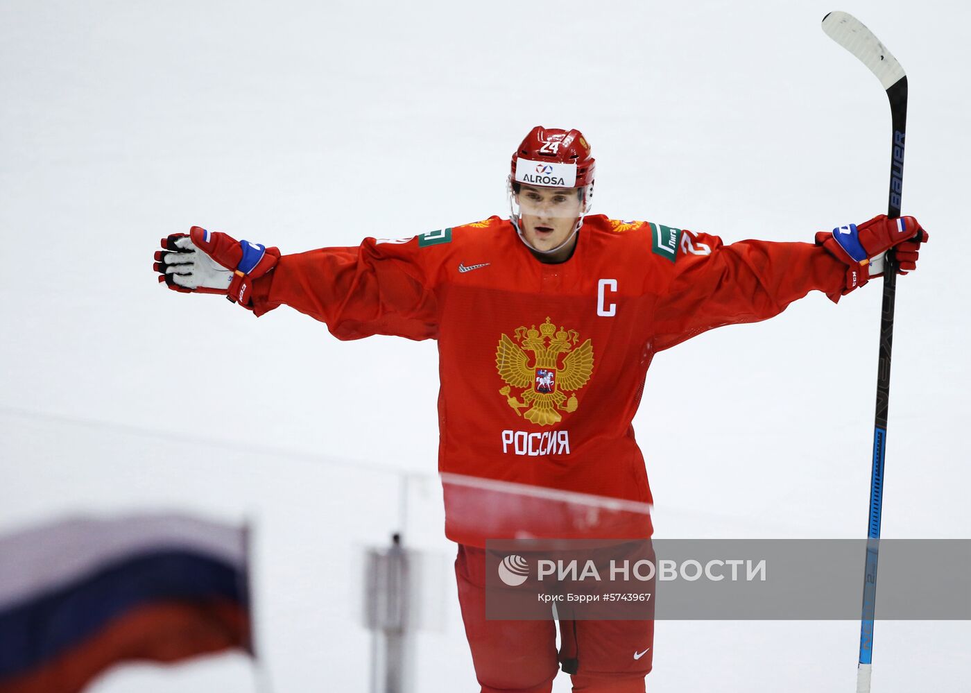 Хоккей. Молодежный чемпионат мира. Матч Россия - Дания