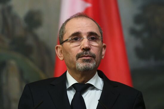 Встреча глав МИД РФ и Иордании С. Лаврова и А. Сафади