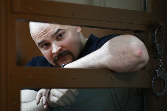 Оглашение приговора М. Марцинкевичу