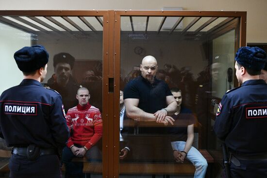 Оглашение приговора М. Марцинкевичу