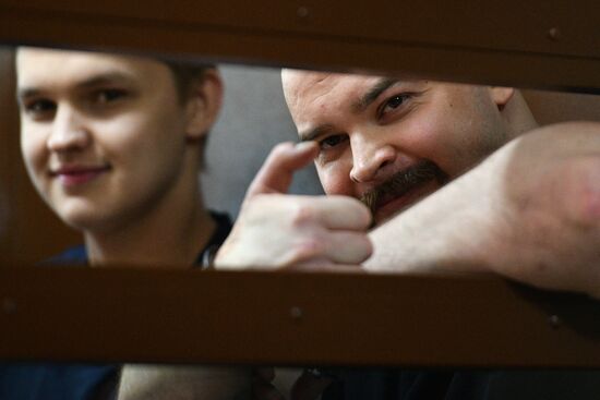 Оглашение приговора М. Марцинкевичу