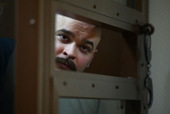 Оглашение приговора М. Марцинкевичу