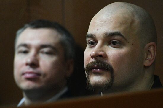 Оглашение приговора М. Марцинкевичу