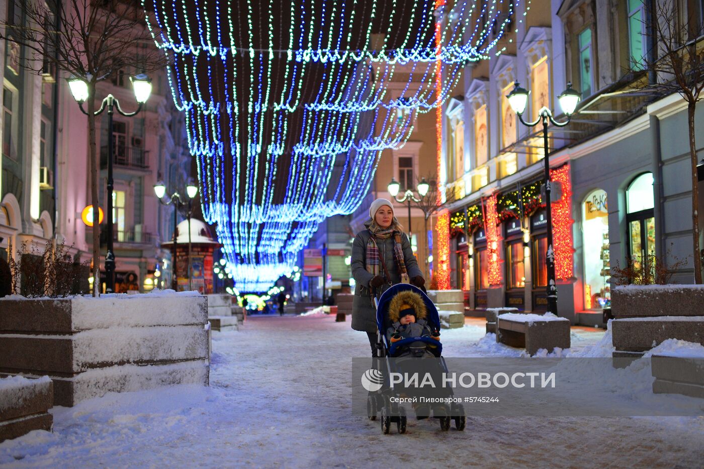 Новогоднее оформление Ростова-на-Дону