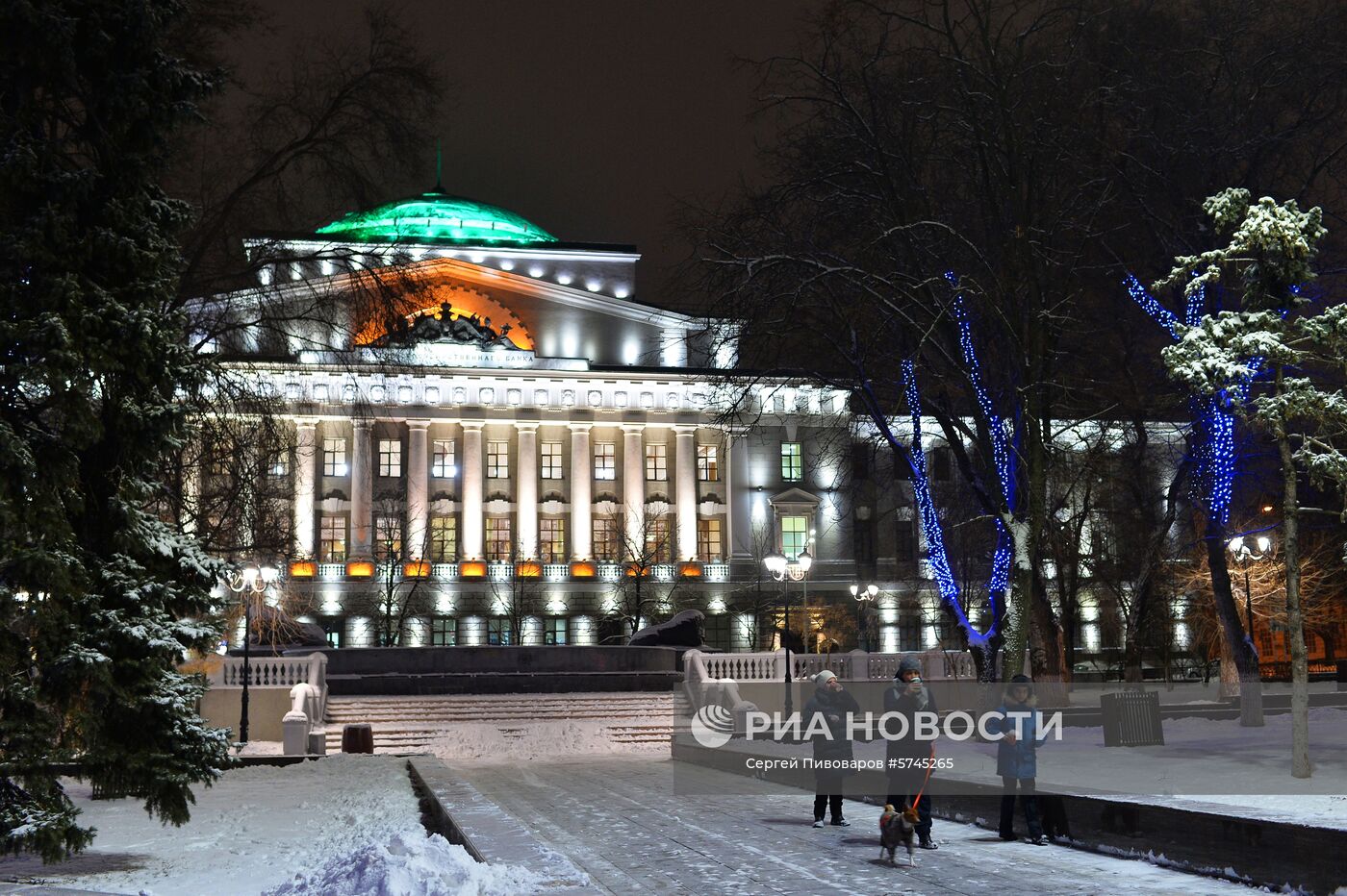 Новогоднее оформление Ростова-на-Дону