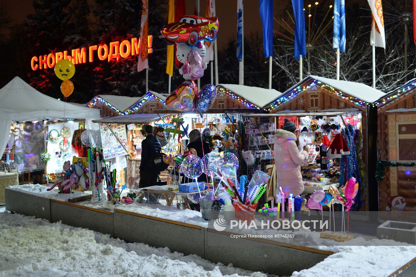 Новогоднее оформление Ростова-на-Дону