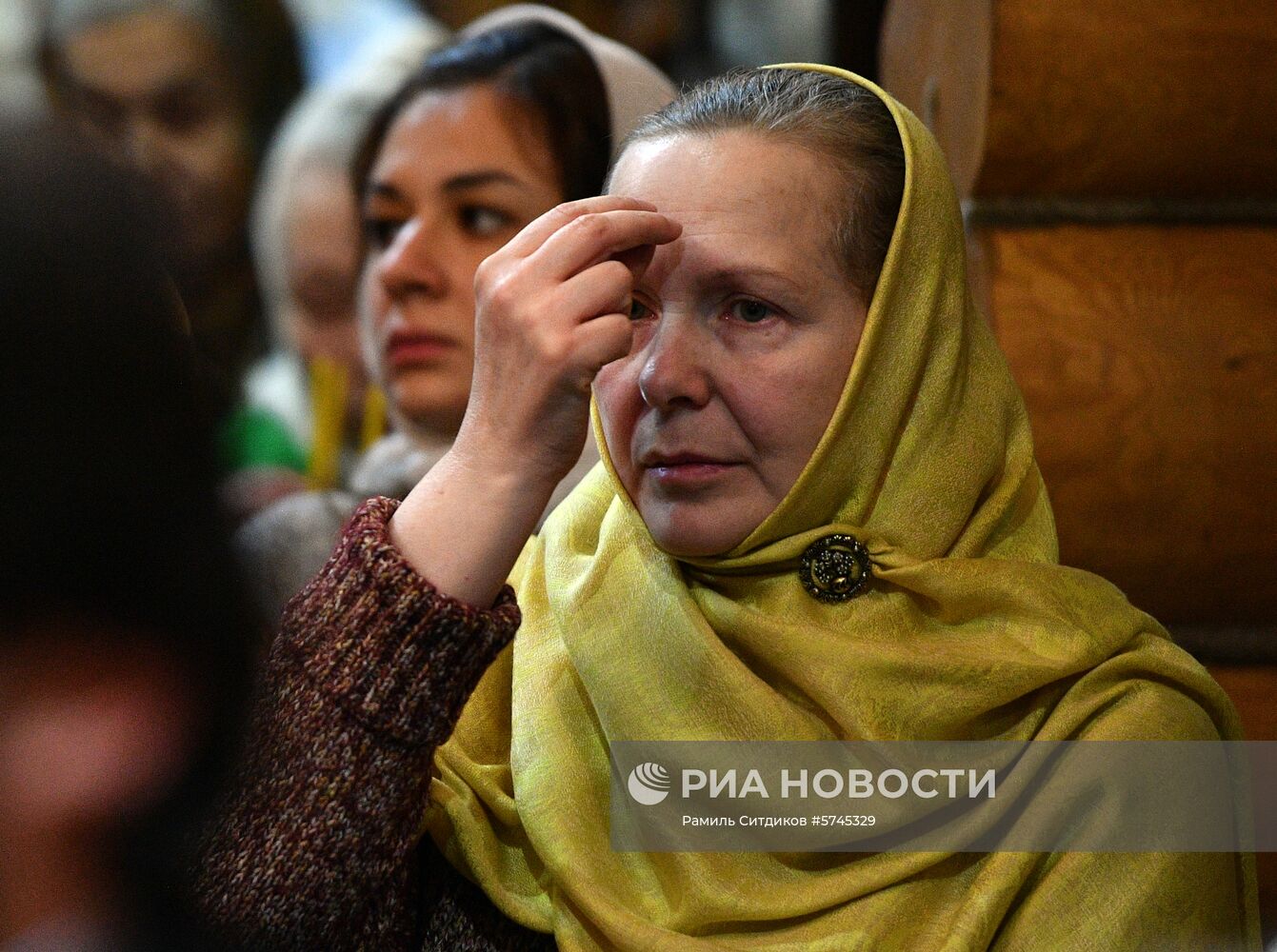 Освящение храма Всех Преподобных Отцев Киево-Печерских в Москве