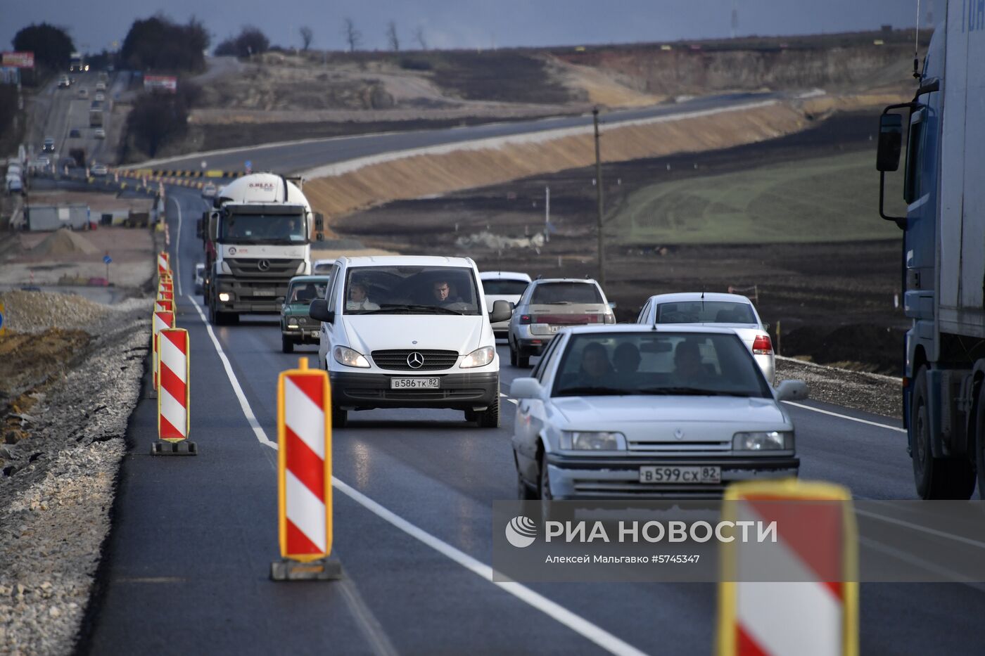 Открытие движения по первой очереди трассы "Таврида"