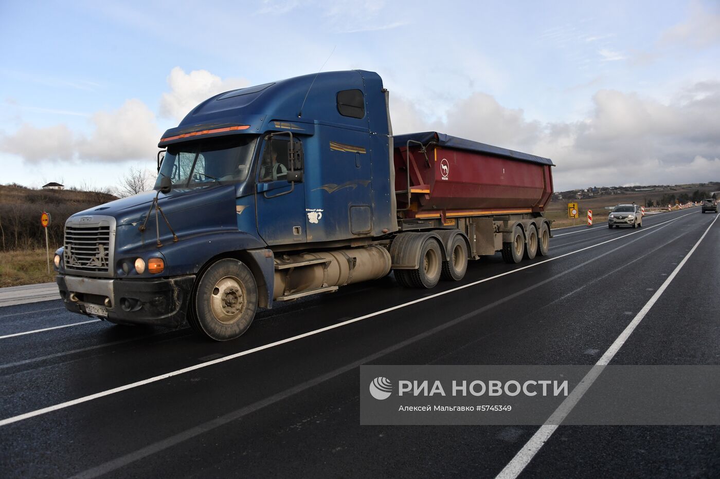 Открытие движения по первой очереди трассы "Таврида"