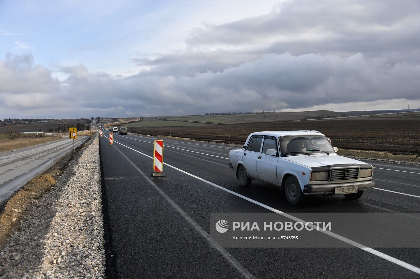 Открытие движения по первой очереди трассы "Таврида"