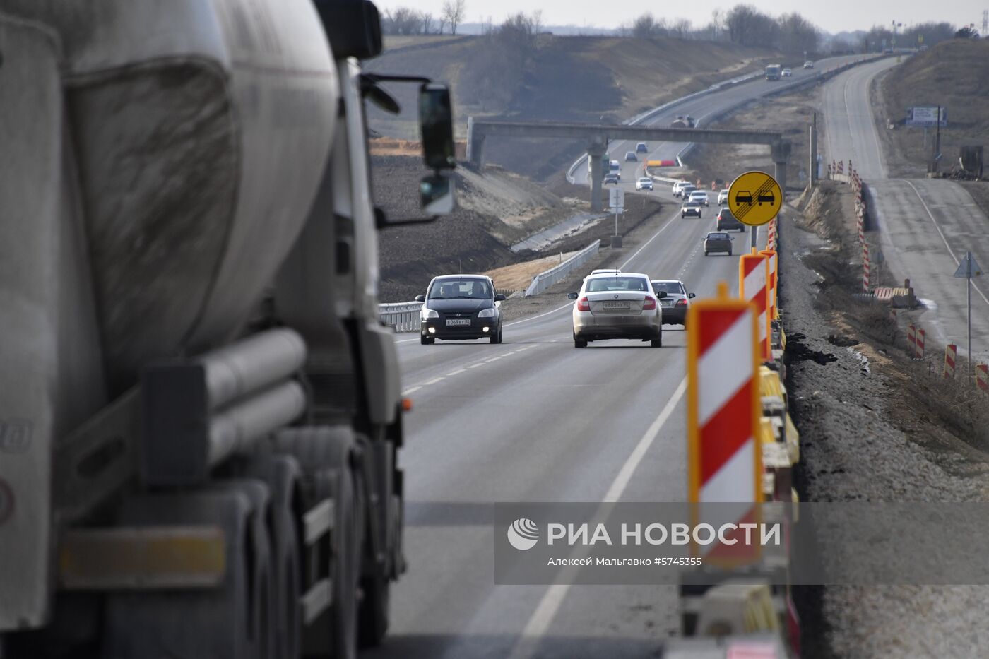 Открытие движения по первой очереди трассы "Таврида"