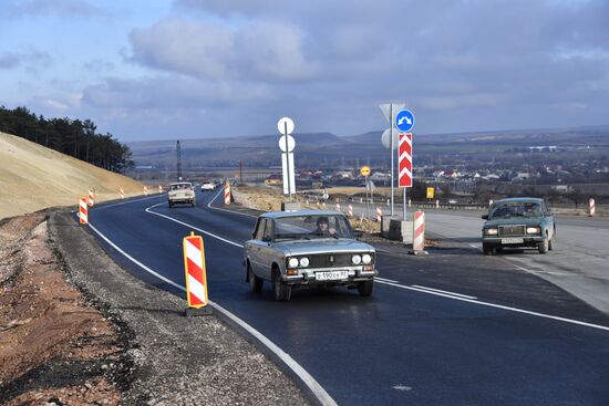 Открытие движения по первой очереди трассы "Таврида"