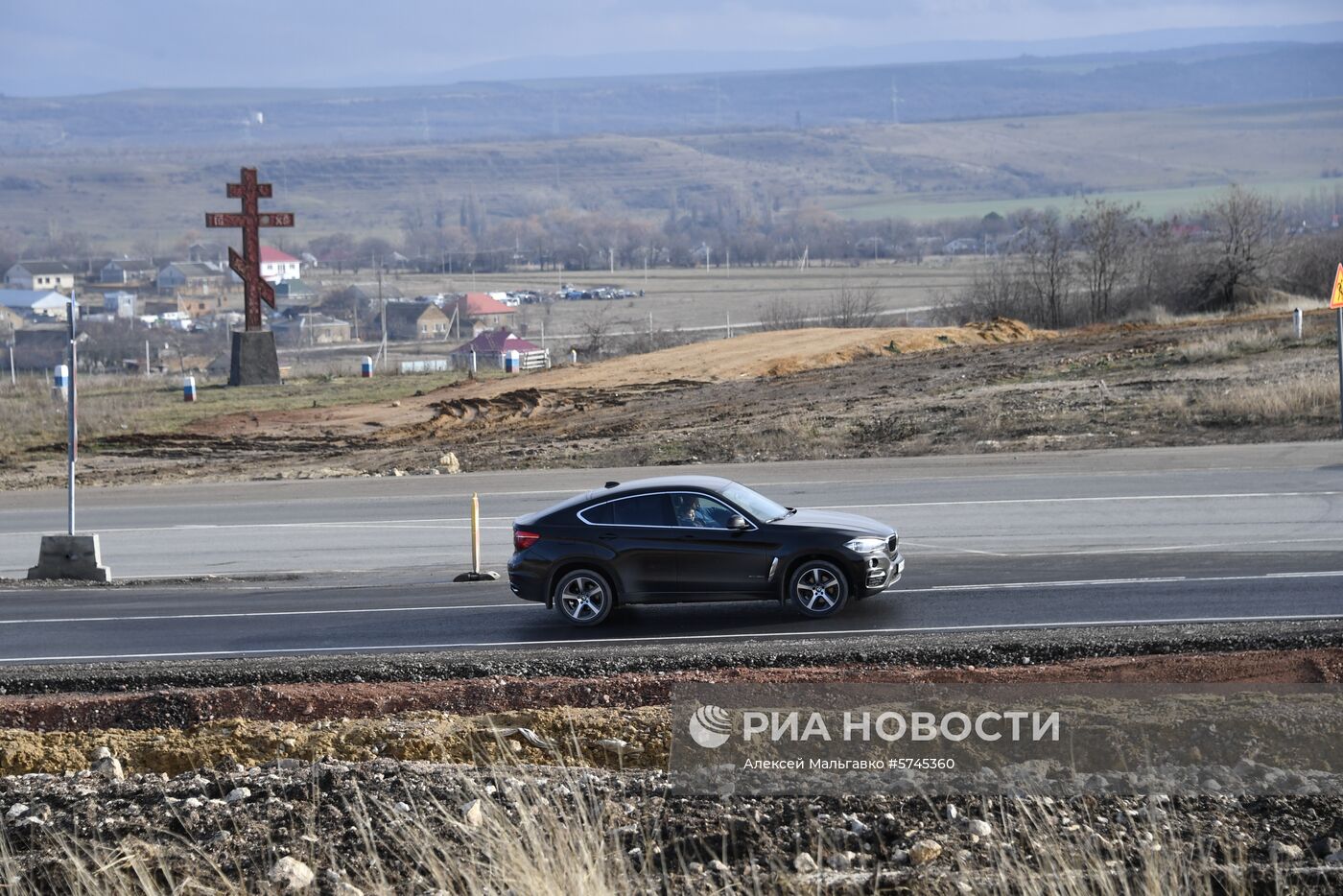 Открытие движения по первой очереди трассы "Таврида"