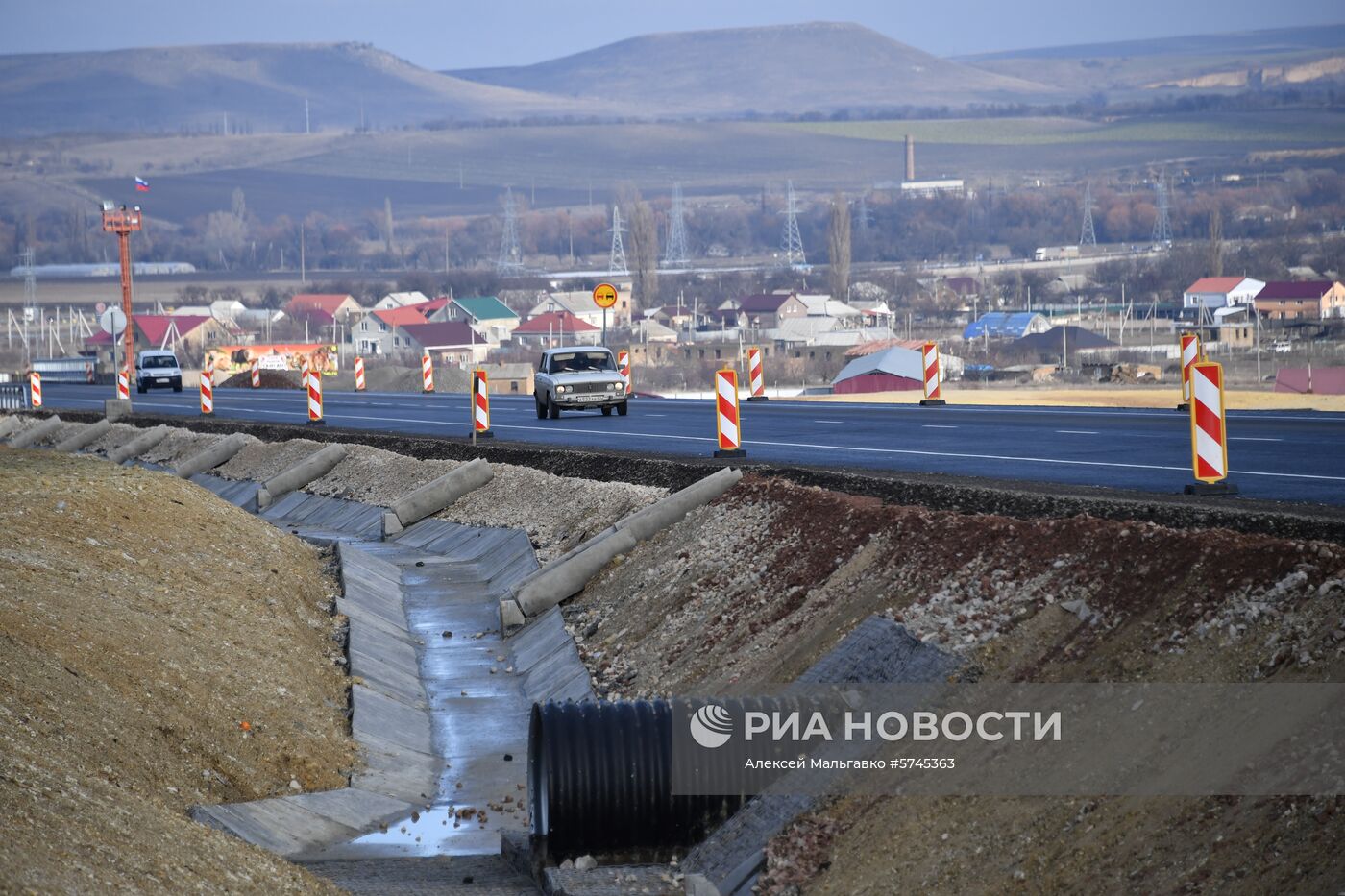 Открытие движения по первой очереди трассы "Таврида"