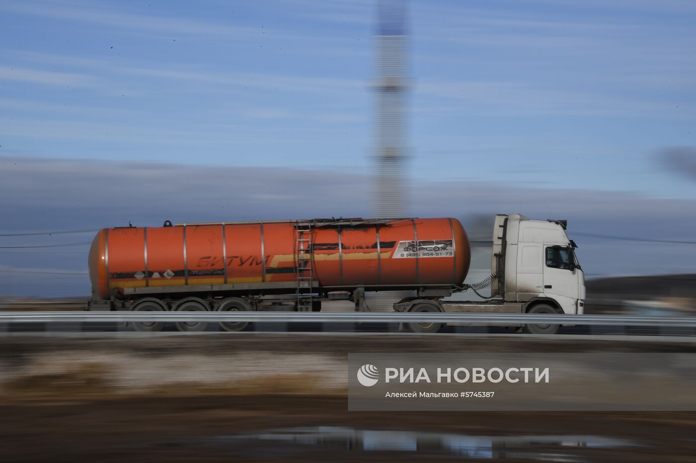 Открытие движения по первой очереди трассы "Таврида"