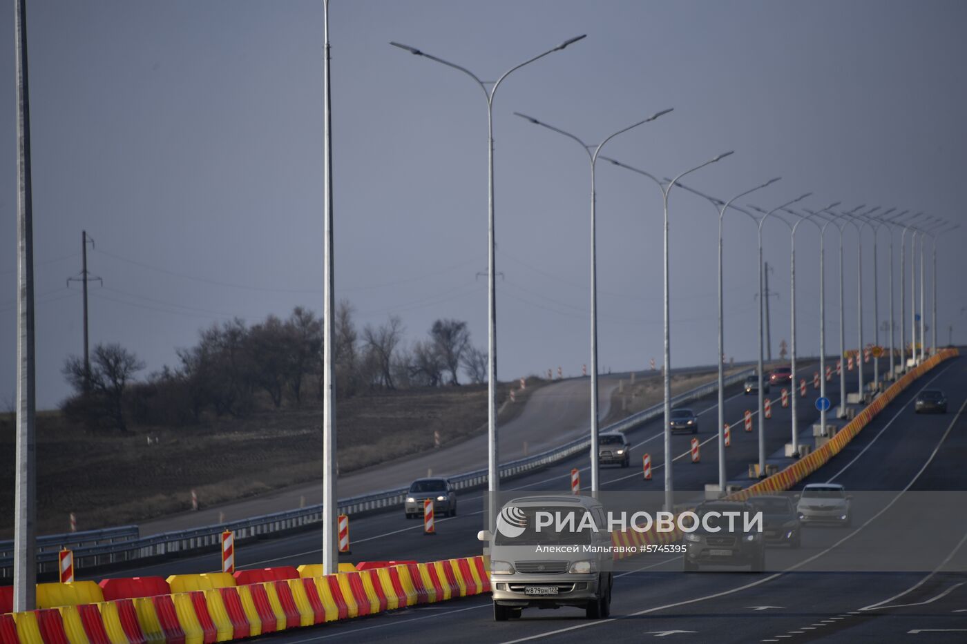 Открытие движения по первой очереди трассы "Таврида"