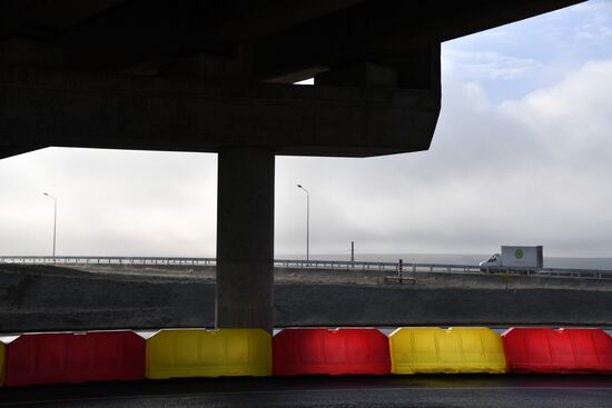 Открытие движения по первой очереди трассы "Таврида"