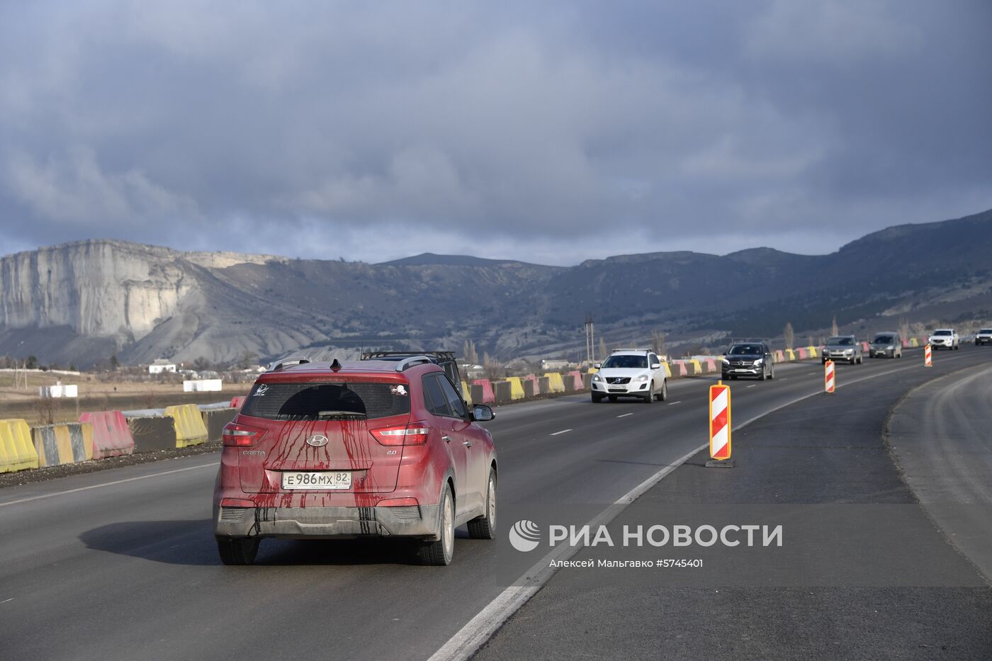 Открытие движения по первой очереди трассы "Таврида"
