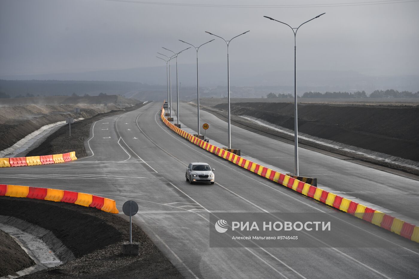 Открытие движения по первой очереди трассы "Таврида"