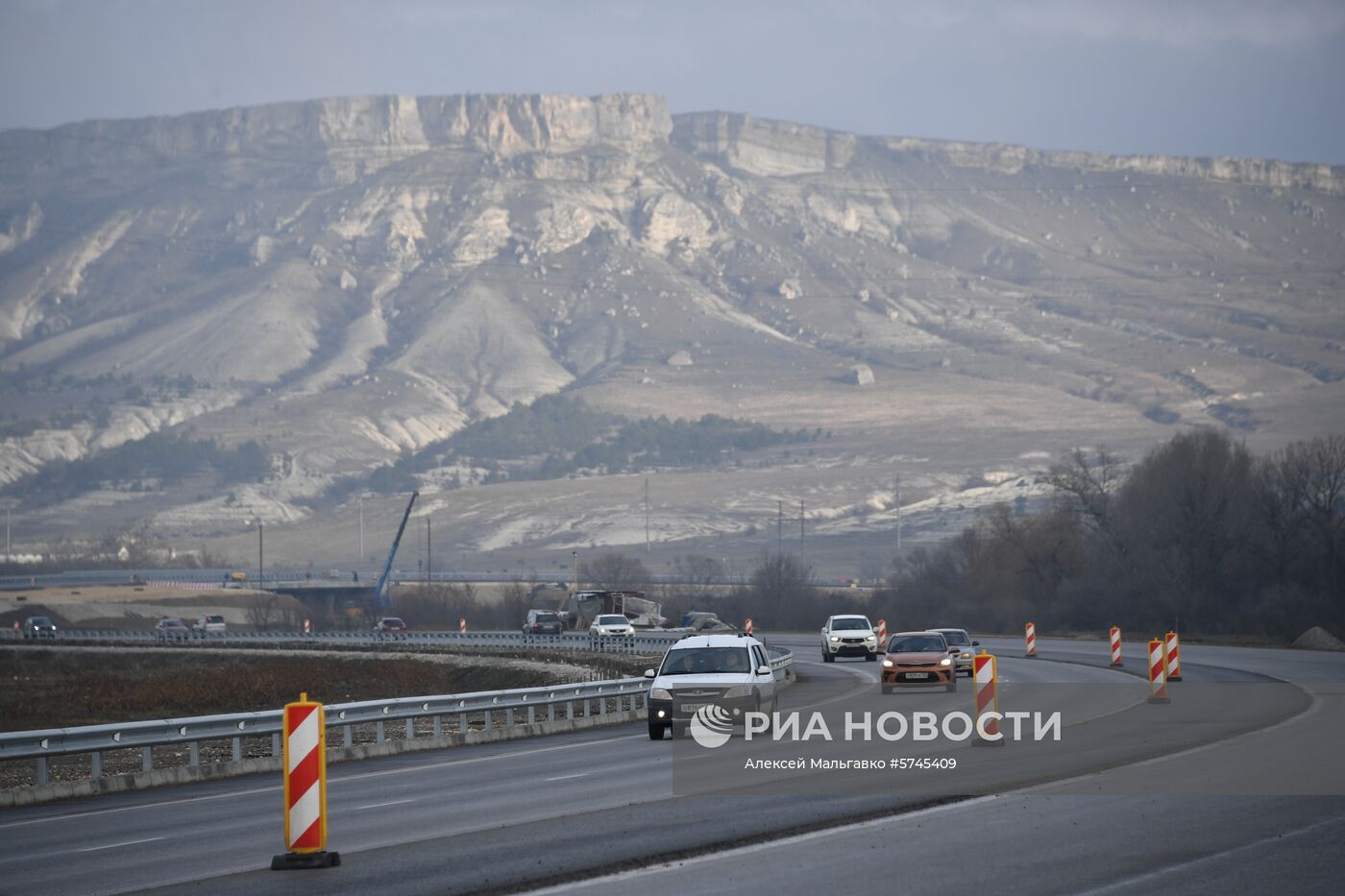 Открытие движения по первой очереди трассы "Таврида"