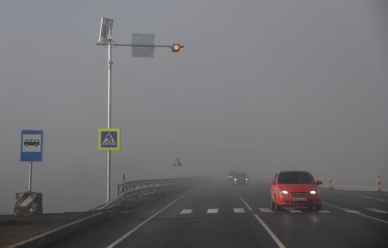 Открытие движения по первой очереди трассы "Таврида"