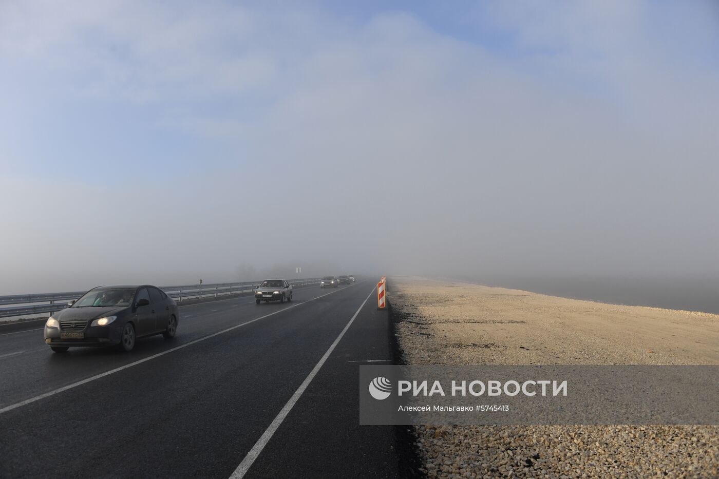 Открытие движения по первой очереди трассы "Таврида"