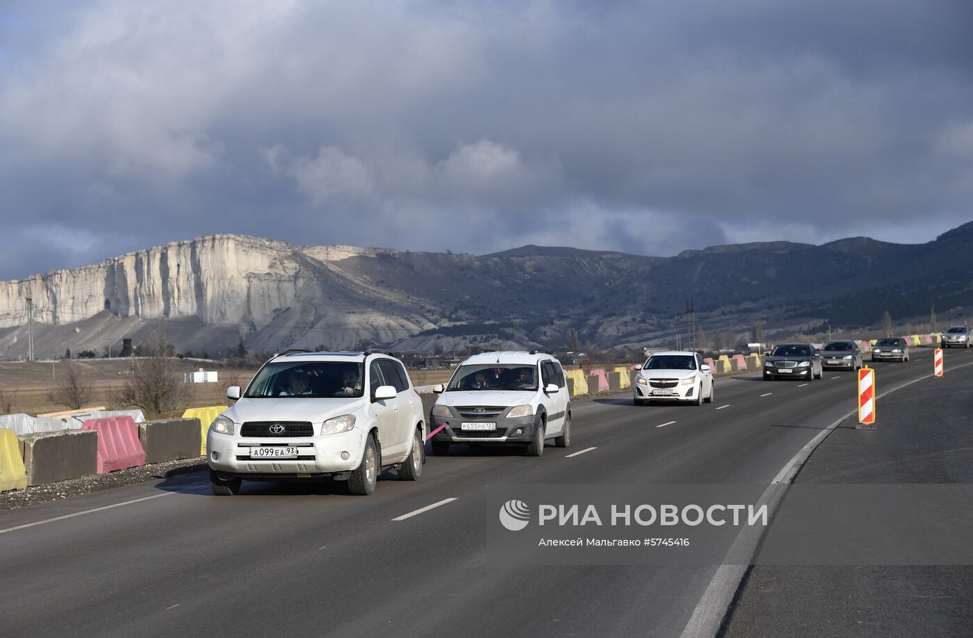Открытие движения по первой очереди трассы "Таврида"