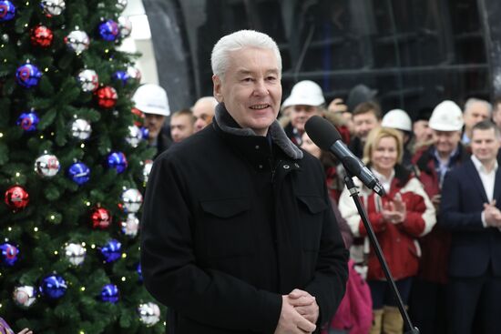 Открытие станции "Савеловская" Большой кольцевой линии