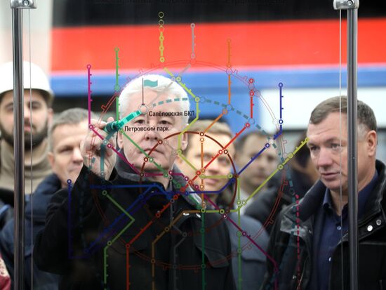 Открытие станции "Савеловская" Большой кольцевой линии