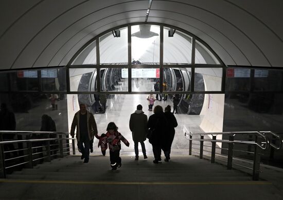 Открытие станции "Савеловская" Большой кольцевой линии