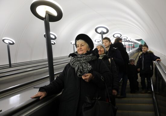 Открытие станции "Савеловская" Большой кольцевой линии