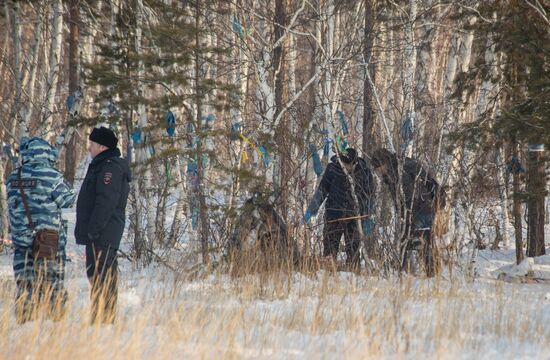 При крушении вертолета в Бурятии погибли четыре человека 