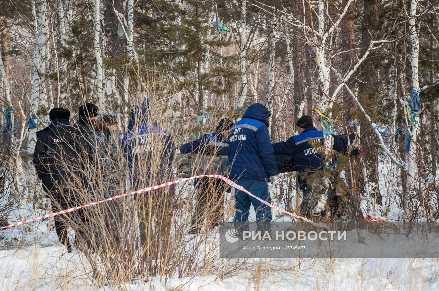 При крушении вертолета в Бурятии погибли четыре человека 