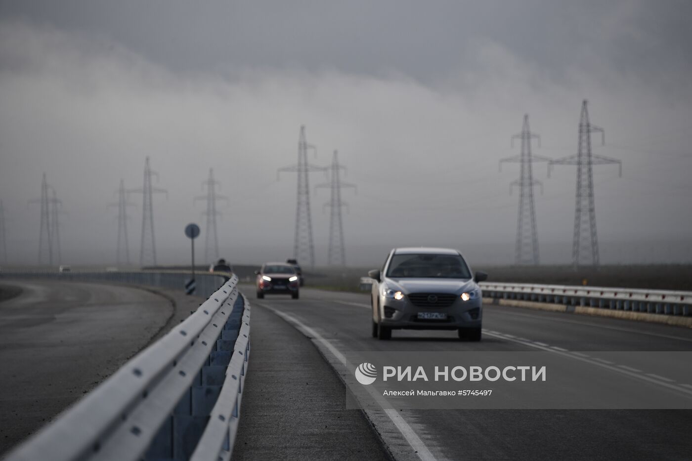 Открытие движения по первой очереди трассы "Таврида"