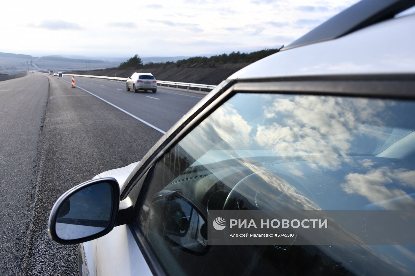 Открытие движения по первой очереди трассы "Таврида"